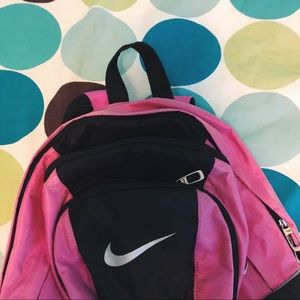 ❌ SOLD ON MERC ❌ Black & Pink Nike Backpack ‼️